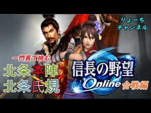 《合戦編》北条本陣四天王【北条氏規】【信長の野望online~天楼の章~】(PS4/合戦編)