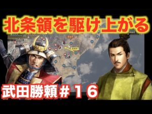【信長の野望大志PK】武田勝頼#16 触っただけで逃げ出す北条帝国を駆け上がれ!!