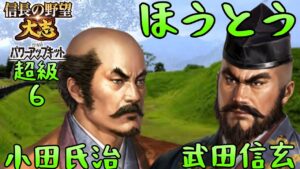 #6 小田氏治 シナリオ越後の義将 信長の野望大志PK 超級