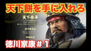 【信長の野望大志PK】徳川家康#1   天下餅を得るために忍従の時を越え、遂に動き出す!!