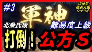 【信長の野望 新生】③1546年北条氏康「打倒!公方S」難易度上級【速すぎる北条征伐】