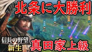 #4【信長の野望 新生/真田家】弱小勢力で上級、北条に大勝利!威風がやばすぎる!!!!! シナリオ 小牧長久手の戦い【steam/PC版】攻略