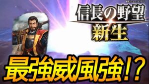 信長の野望 新生 鉄砲LV10で威風(強)を巻き起こす!