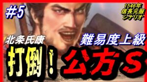 【信長の野望 新生】⑤1546年北条氏康「打倒!公方S」難易度上級【房総侵攻】