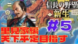 信長の野望・新生 #32 里見家編 #5 まったり天下平定目指す