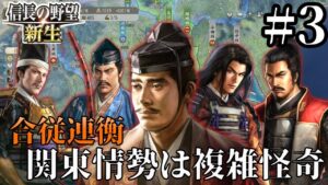 【信長の野望 新生】#3　運命に打ち勝つ関東管領上杉憲政（ゆっくり実況）