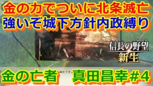 【信長の野望 新生実況】主題歌決定!金♪金♪世~の中金♪【金の亡者真田昌幸#4】