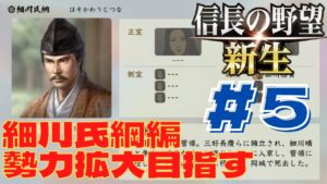 信長の野望・新生 #80 細川氏綱編 #5 織田戦