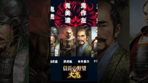 【信長の野望】鬼と呼ばれた日本の戦国武将36名を1分で紹介!