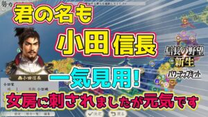 <信長の野望・新生PK>本能寺脱出!?(おだ信長編、一気見用)